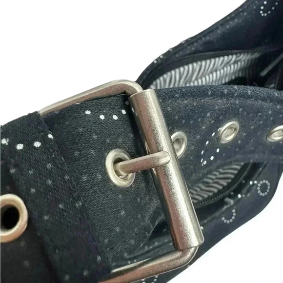 Thirty-One hobo bag with circle print one strap size 11 X 7 - Picture 6 of 13